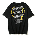 2023 Summer Cotton Men's Oversize Letter Print T-Shirt